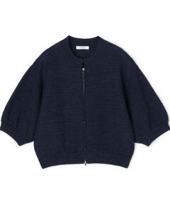 TOMORROWLAND / トゥモローランド カーディガン・ボレロ | ギマコットン ジップアップカーディガン