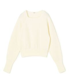 TOMORROWLAND / トゥモローランド ニット・セーター | ギマコットン スクエアネックプルオーバー