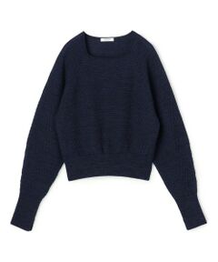 TOMORROWLAND / トゥモローランド ニット・セーター | ギマコットン スクエアネックプルオーバー