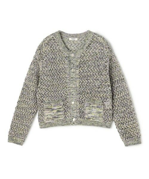 TOMORROWLAND / トゥモローランド カーディガン・ボレロ | ギマメッシュ クルーネックカーディガン（72 ブラック系）