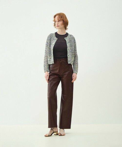 TOMORROWLAND / トゥモローランド カーディガン・ボレロ | ギマメッシュ クルーネックカーディガン | 詳細1