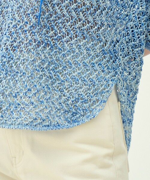 TOMORROWLAND / トゥモローランド ニット・セーター | ギマメッシュ レースアッププルオーバー | 詳細8