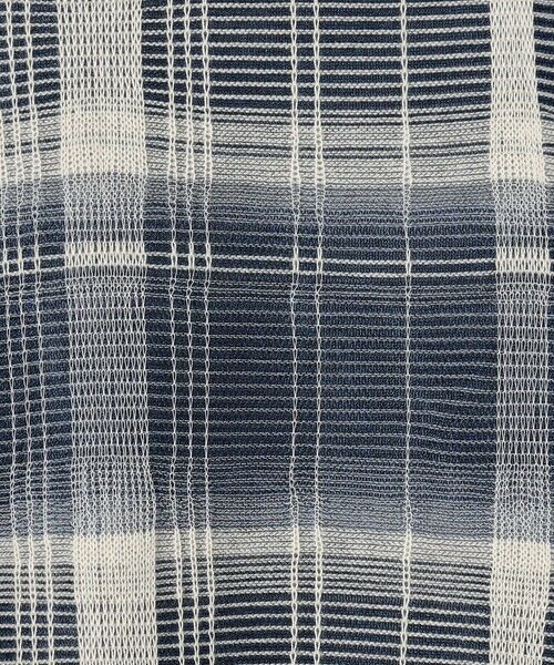 TOMORROWLAND / トゥモローランド ニット・セーター | 【WEB先行予約】シアーチェック ハーフスリーブプルオーバー | 詳細9