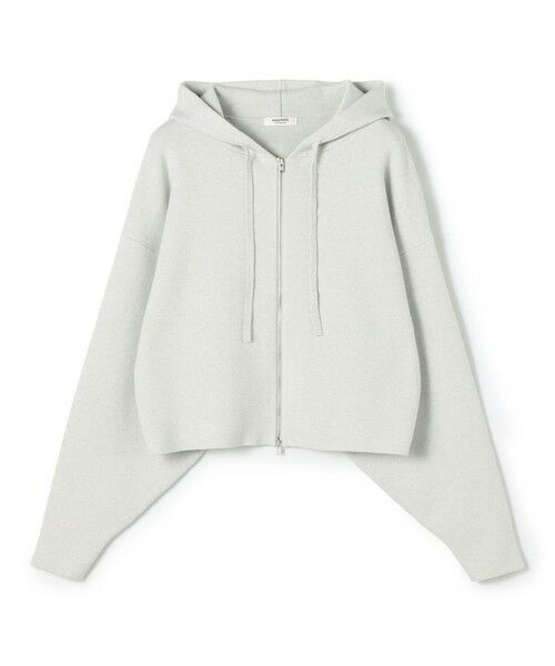 TOMORROWLAND / トゥモローランド パーカー | コットンストレッチ フーディー（13 ライトグレー）