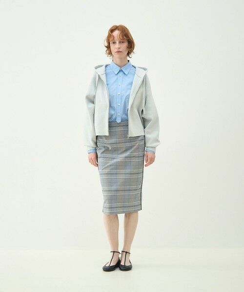 TOMORROWLAND / トゥモローランド パーカー | コットンストレッチ フーディー | 詳細1