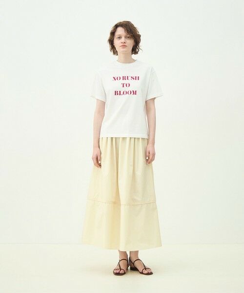 TOMORROWLAND / トゥモローランド Tシャツ | コットンロゴプリント Tシャツ | 詳細1