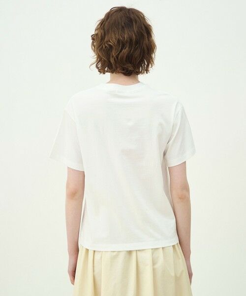 TOMORROWLAND / トゥモローランド Tシャツ | コットンロゴプリント Tシャツ | 詳細4