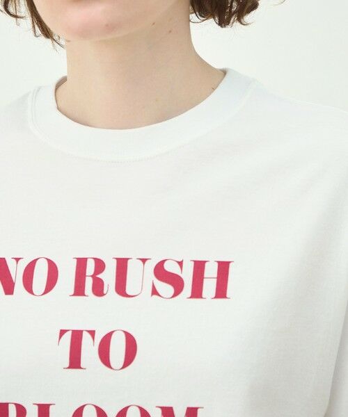 TOMORROWLAND / トゥモローランド Tシャツ | コットンロゴプリント Tシャツ | 詳細5