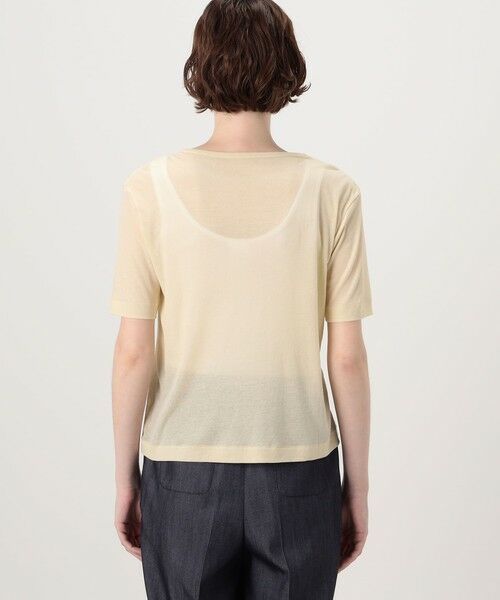 TOMORROWLAND / トゥモローランド カットソー | シアージャージー ハーフスリーブプルオーバー | 詳細4