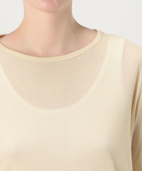 TOMORROWLAND / トゥモローランド カットソー | シアージャージー ハーフスリーブプルオーバー | 詳細5