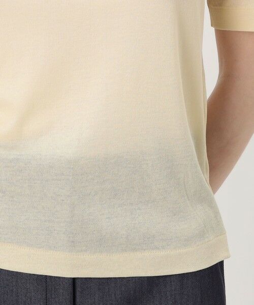 TOMORROWLAND / トゥモローランド カットソー | シアージャージー ハーフスリーブプルオーバー | 詳細8