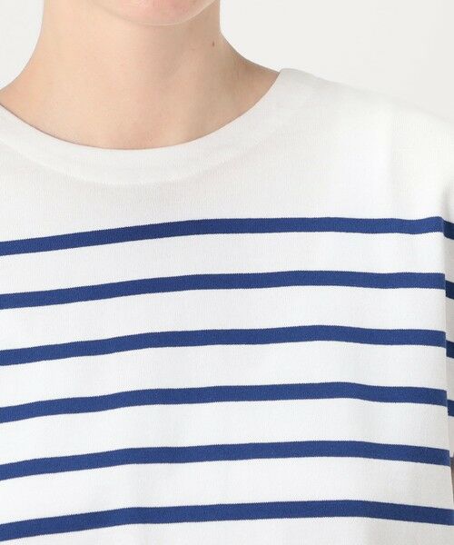 TOMORROWLAND / トゥモローランド Tシャツ | パネルボーダー ノースリーブプルオーバー | 詳細5