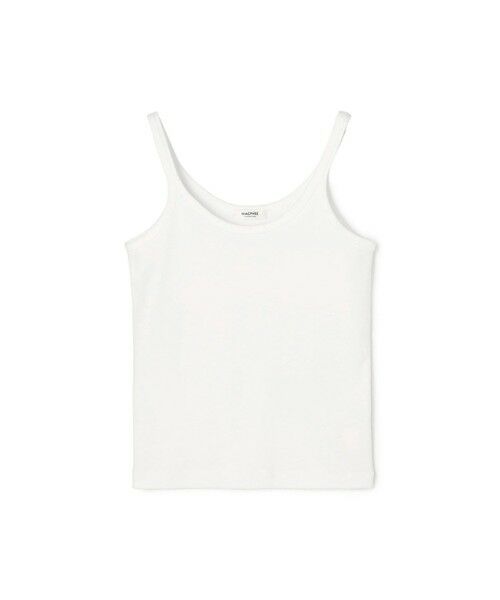 TOMORROWLAND / トゥモローランド キャミソール・チューブトップ | シルキーリブ キャミソール（11 ホワイト）