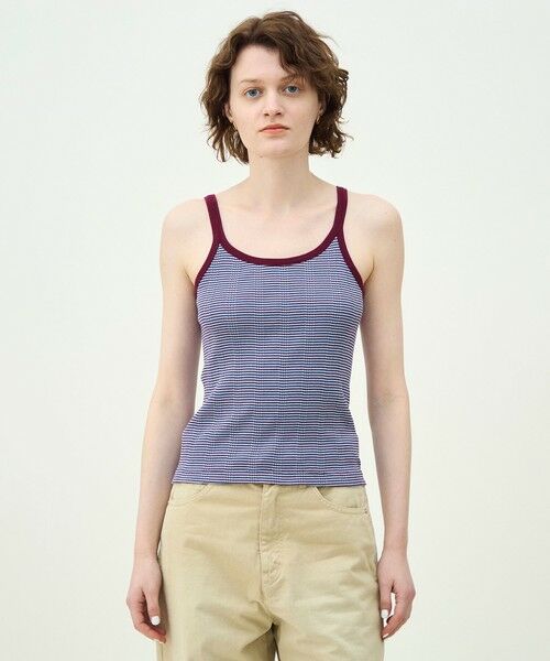 TOMORROWLAND / トゥモローランド キャミソール・チューブトップ | シルキーボーダー キャミソール | 詳細2