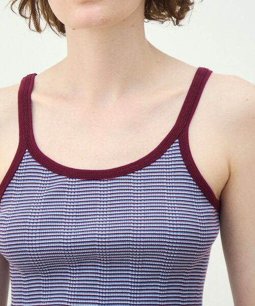 TOMORROWLAND / トゥモローランド キャミソール・チューブトップ | シルキーボーダー キャミソール | 詳細5