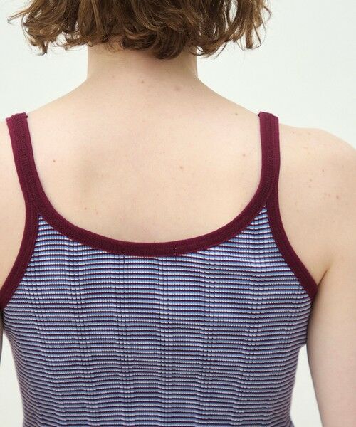 TOMORROWLAND / トゥモローランド キャミソール・チューブトップ | シルキーボーダー キャミソール | 詳細6