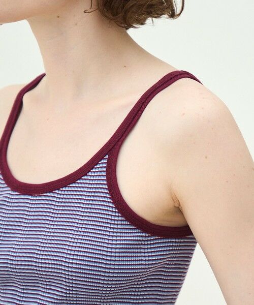 TOMORROWLAND / トゥモローランド キャミソール・チューブトップ | シルキーボーダー キャミソール | 詳細7