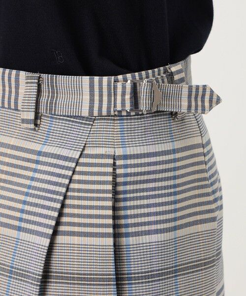 TOMORROWLAND / トゥモローランド スラックス・ドレスパンツ | トゥーサイドチェック ストレートパンツ | 詳細8