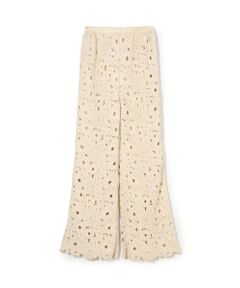 TOMORROWLAND / トゥモローランド その他パンツ | サークルフラワークロシェ セミフレアパンツ