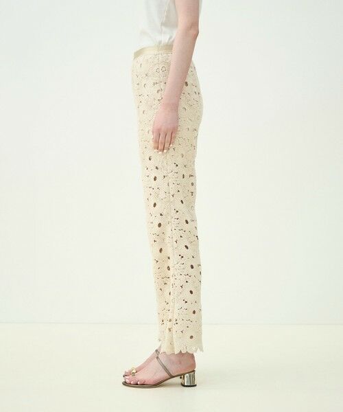 TOMORROWLAND / トゥモローランド その他パンツ | サークルフラワークロシェ セミフレアパンツ | 詳細3