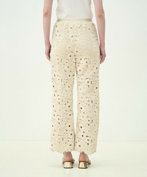 TOMORROWLAND / トゥモローランド その他パンツ | サークルフラワークロシェ セミフレアパンツ | 詳細4
