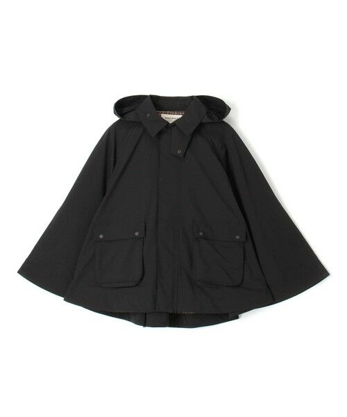 TOMORROWLAND / トゥモローランド ポンチョ | ポリエステル フーデッドポンチョ（19 ブラック）