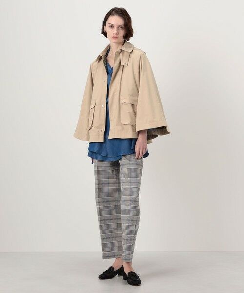 TOMORROWLAND / トゥモローランド ポンチョ | ポリエステル フーデッドポンチョ | 詳細1