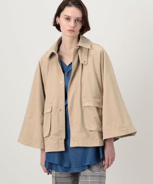 TOMORROWLAND / トゥモローランド ポンチョ | ポリエステル フーデッドポンチョ | 詳細2