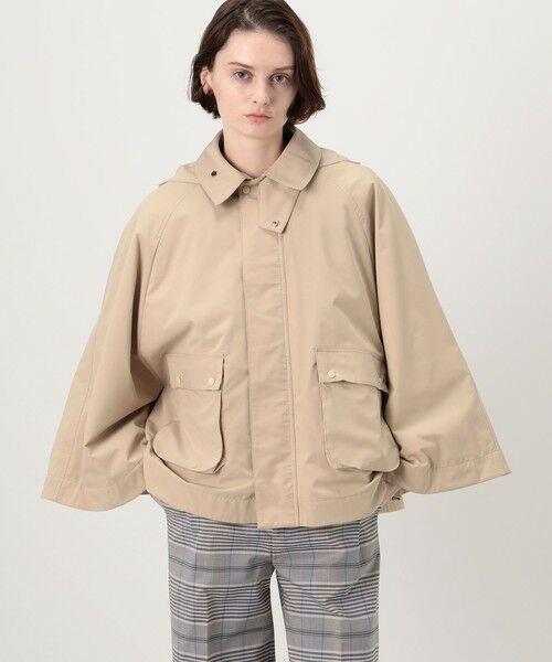 TOMORROWLAND / トゥモローランド ポンチョ | ポリエステル フーデッドポンチョ | 詳細3