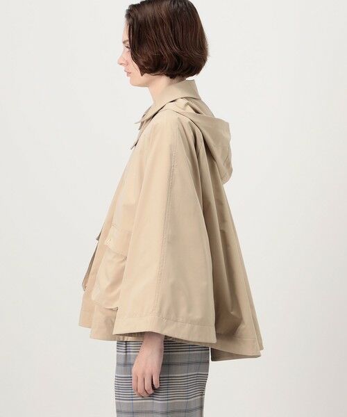 TOMORROWLAND / トゥモローランド ポンチョ | ポリエステル フーデッドポンチョ | 詳細4