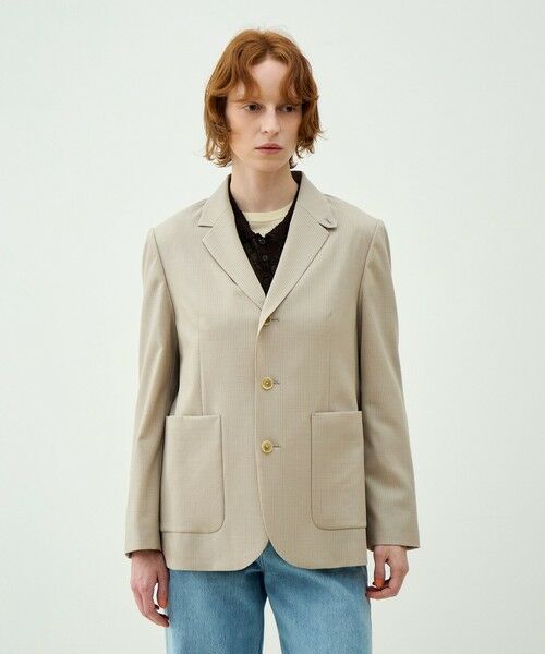 TOMORROWLAND / トゥモローランド テーラードジャケット | ウールカームスキン テーラードジャケット | 詳細2