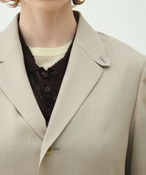 TOMORROWLAND / トゥモローランド テーラードジャケット | ウールカームスキン テーラードジャケット | 詳細6