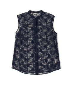 TOMORROWLAND / トゥモローランド シャツ・ブラウス | ローダンセエンブロイダリー ノースリーブブラウス