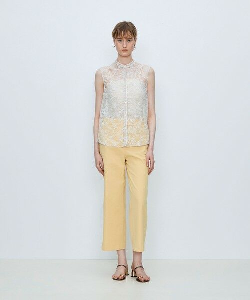 TOMORROWLAND / トゥモローランド シャツ・ブラウス | ローダンセエンブロイダリー ノースリーブブラウス | 詳細1