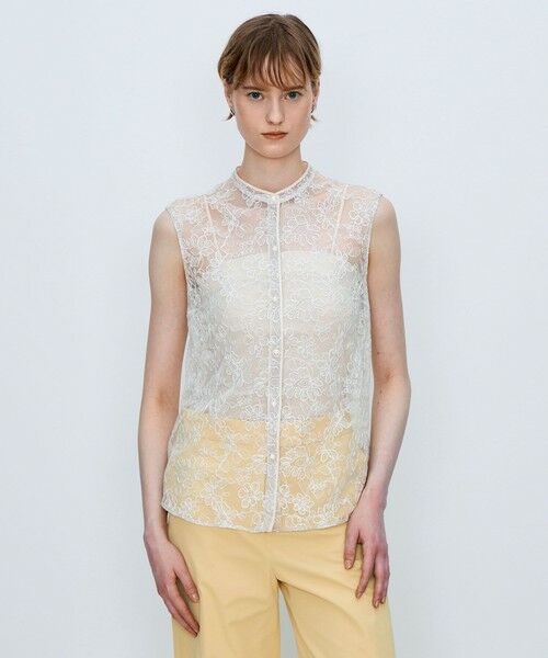 TOMORROWLAND / トゥモローランド シャツ・ブラウス | ローダンセエンブロイダリー ノースリーブブラウス | 詳細2