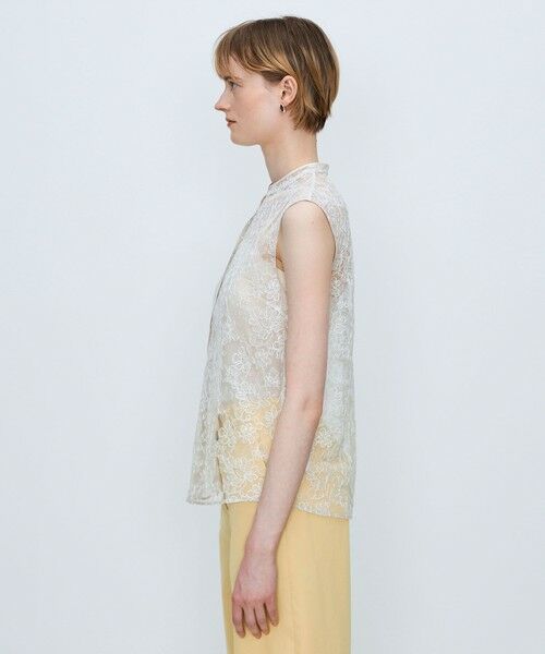TOMORROWLAND / トゥモローランド シャツ・ブラウス | ローダンセエンブロイダリー ノースリーブブラウス | 詳細3