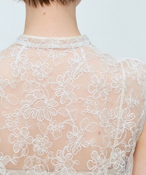 TOMORROWLAND / トゥモローランド シャツ・ブラウス | ローダンセエンブロイダリー ノースリーブブラウス | 詳細6