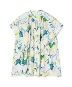 TOMORROWLAND / トゥモローランド シャツ・ブラウス | ウィスパーブルームプリント フレアスリーブブラウス