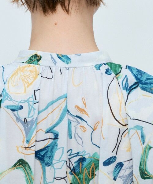 TOMORROWLAND / トゥモローランド シャツ・ブラウス | ウィスパーブルームプリント フレアスリーブブラウス | 詳細6