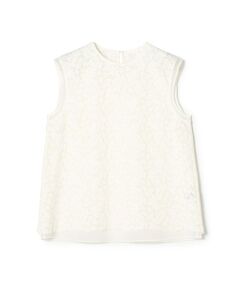 TOMORROWLAND / トゥモローランド シャツ・ブラウス | リーフフラワー レイヤードノースリーブブラウス