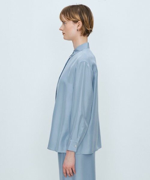 TOMORROWLAND / トゥモローランド シャツ・ブラウス | シルクサンドウォッシュ レギュラーカラーブラウス | 詳細3