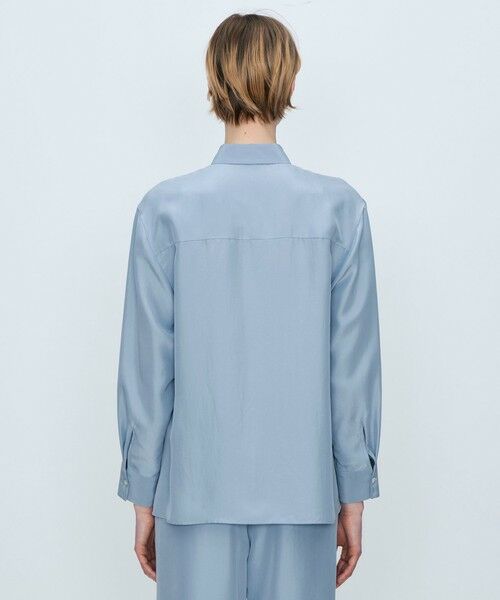 TOMORROWLAND / トゥモローランド シャツ・ブラウス | シルクサンドウォッシュ レギュラーカラーブラウス | 詳細4