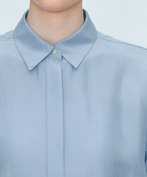 TOMORROWLAND / トゥモローランド シャツ・ブラウス | シルクサンドウォッシュ レギュラーカラーブラウス | 詳細5