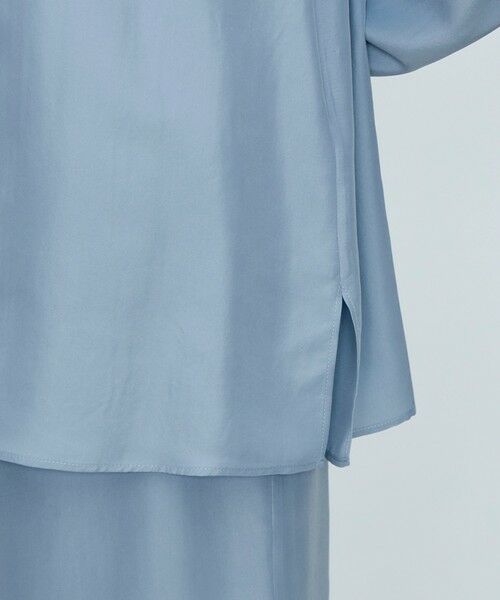 TOMORROWLAND / トゥモローランド シャツ・ブラウス | シルクサンドウォッシュ レギュラーカラーブラウス | 詳細8