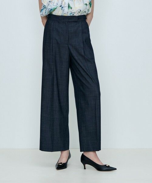 TOMORROWLAND / トゥモローランド その他パンツ | 【WEB先行予約】コンフォートデニム タックワイドパンツ | 詳細2