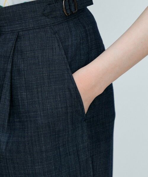 TOMORROWLAND / トゥモローランド その他パンツ | 【WEB先行予約】コンフォートデニム タックワイドパンツ | 詳細7