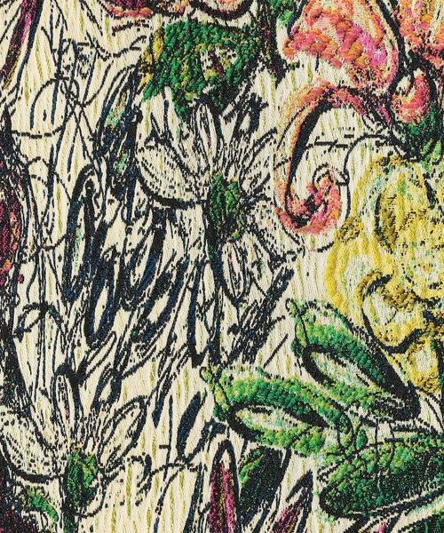 TOMORROWLAND / トゥモローランド ミニ・ひざ丈スカート | 【WEB先行予約】ビンテージフラワージャカード パイピングストレートスカート | 詳細9