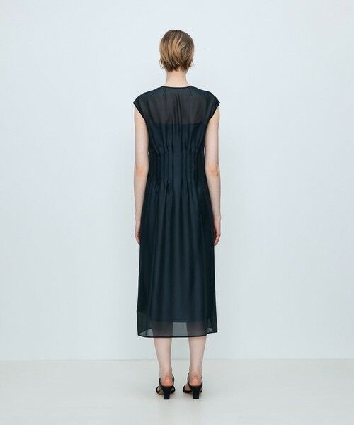 TOMORROWLAND / トゥモローランド ロング・マキシ丈ワンピース | 【WEB先行予約】シアーオーガンジー ウエストタックワンピース | 詳細3