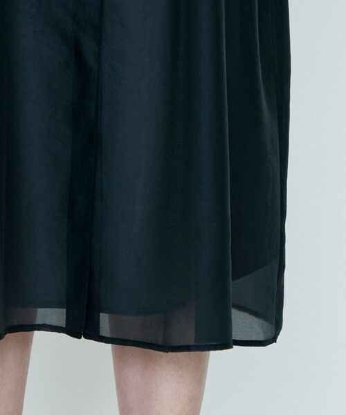 TOMORROWLAND / トゥモローランド ロング・マキシ丈ワンピース | 【WEB先行予約】シアーオーガンジー ウエストタックワンピース | 詳細7