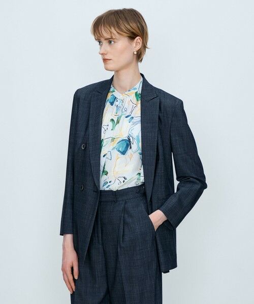 TOMORROWLAND / トゥモローランド テーラードジャケット | 【WEB先行予約】コンフォートデニム ダブルブレストジャケット | 詳細2